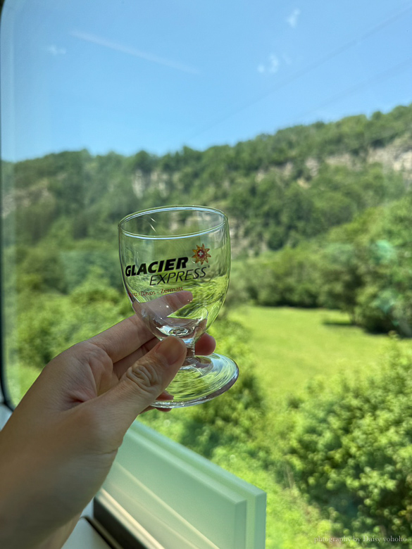 瑞士旅人CY推薦冰河列車傾斜玻璃杯