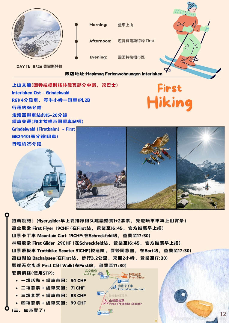 瑞士旅人誌 Eilot 縱覽瑞士16天