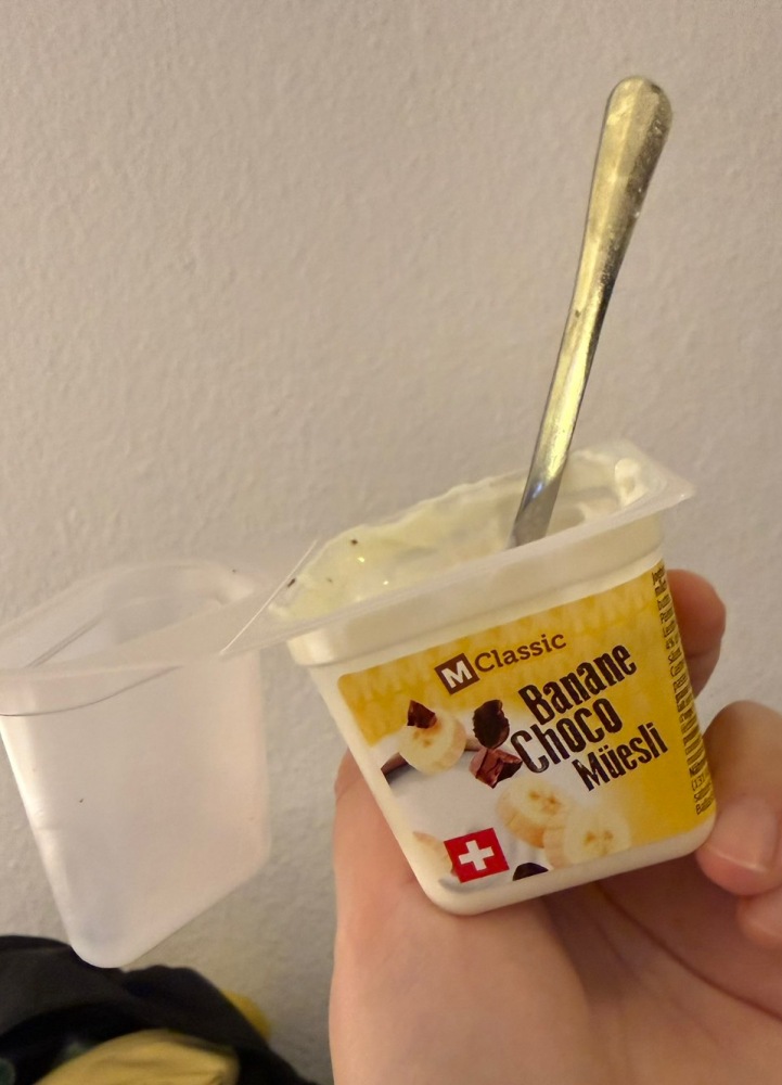 Migros好吃的香蕉優格